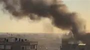 حريق هائل يلتهم شونة قطع غيار سيارات في الدقهلية وجهود مكثفة للسيطرة