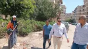 تدخل فوري لنائب محافظ بورسعيد لرفع تجمعات المياه بالضواحي