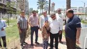محافظ الدقهلية يتفقد حدائق شرق المنصورة ويوجه بتكثيف النظافة والصيانة