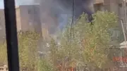 إخماد حريق داخل جراج في السلام دون إصابات