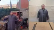 ضبط عاطل يلوح بسلاح أبيض في البحيرة بسبب مرض نفسي