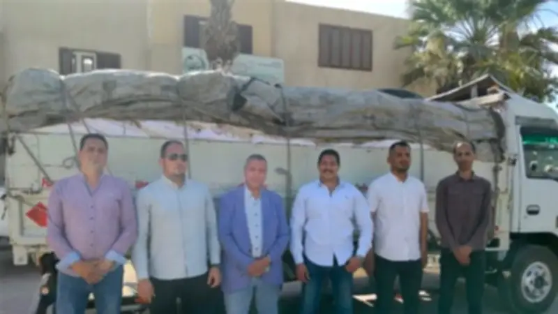 ضبط 10 أطنان دقيق مجهول المصدر في حملة تموينية بالفيوم