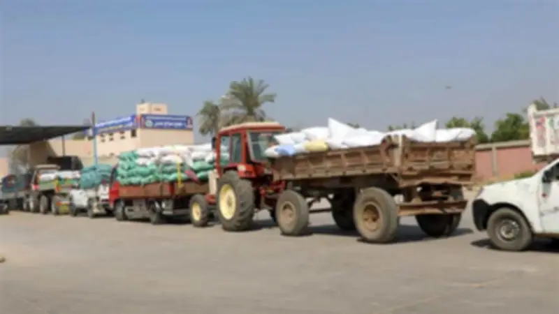 التحفظ على 100 طن قمح بالمنيا قبل تهريبها خارج المحافظة