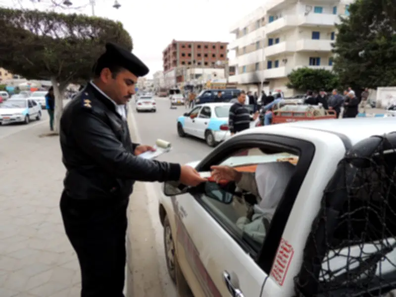 ضبط 104 آلاف و60 مخالفة مرورية في 24 ساعة على الطرق المصرية