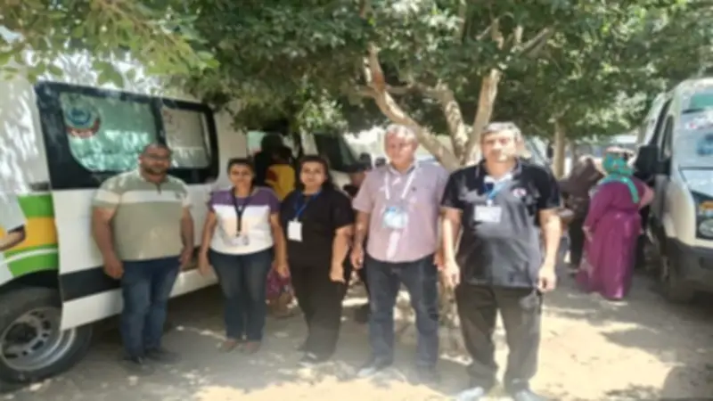 فحص 1096 مريضا في قافلة طبية مجانية بسمالوط بالمنيا وصرف العلاج بالمجان