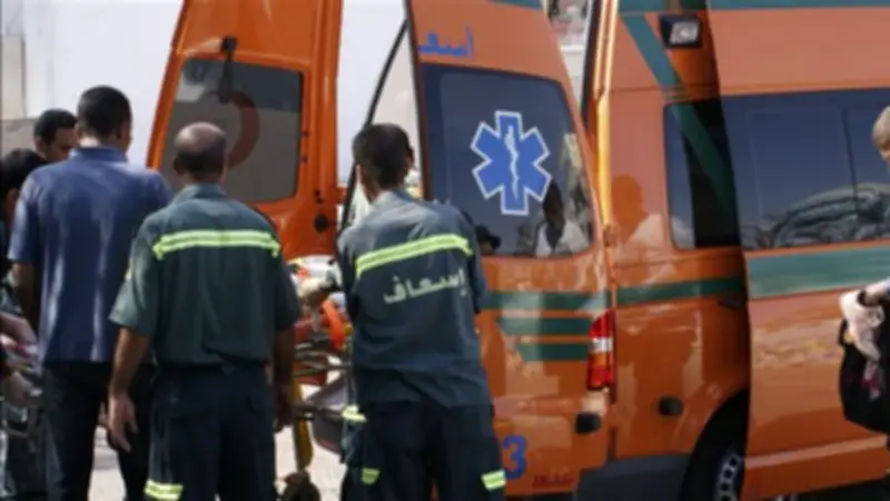 إصابة 12 شخصًا في انقلاب سيارتين داخل ترعة بالقليوبية