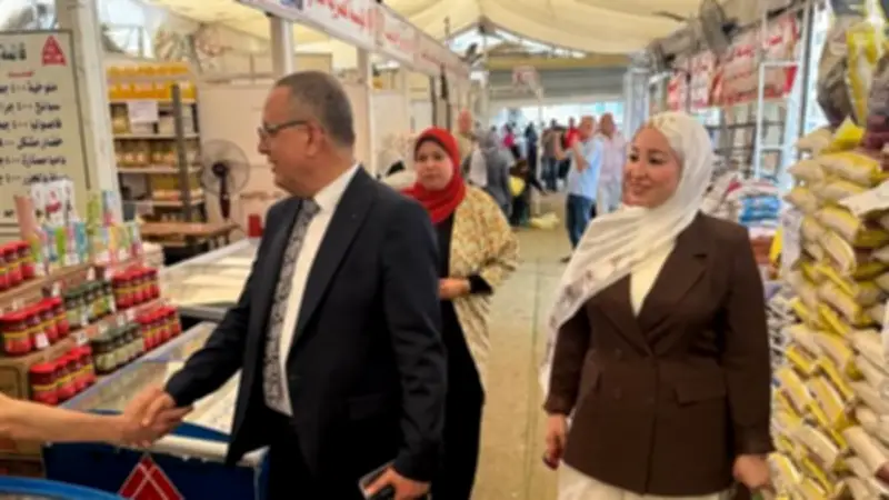 ضبط 15 طن ملح خشن مجهول المصدر في حملات تموينية بالدقهلية