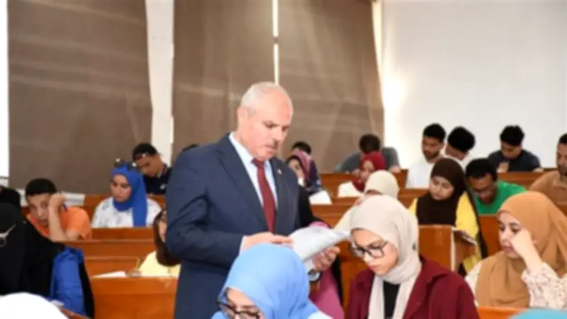 1500 طالب يؤدون الامتحانات بكلية الزراعة في جامعة قناة السويس