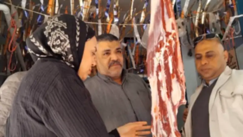 مصادرة 170 كيلو لحوم ودواجن غير صالحة للاستهلاك في الغربية