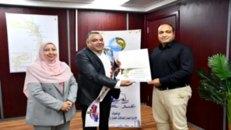 شركة مياه الجيزة تكرم 18 عاملاً متميزاً في حفلها السنوي