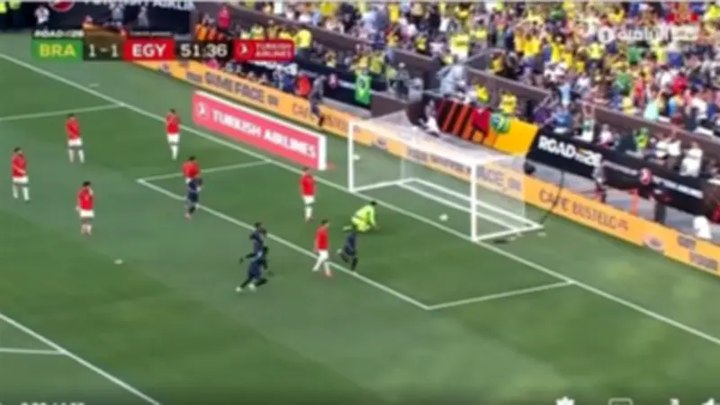 هدف قاتل من محمد هاني يمنح البرازيل التقدم على مصر 2-1