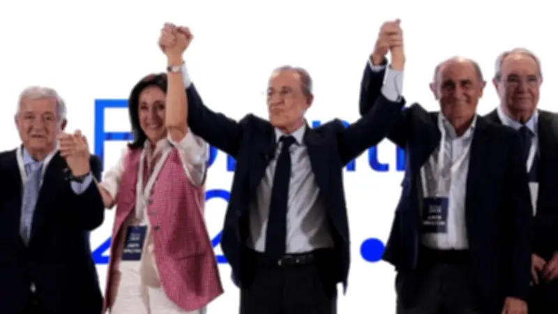 إعادة انتخاب فلورنتينو بيريز رئيساً لريال مدريد حتى 2030