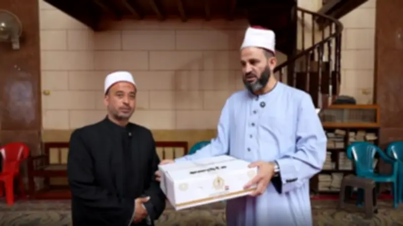 وزارة الأوقاف تسلم الدفعة الثانية من لحوم الأضاحي في 21 محافظة