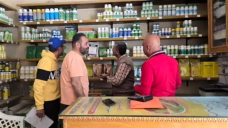 الزراعة تضبط 2360 عبوة مبيدات مخالفة في 3 محافظات بحملات رقابية