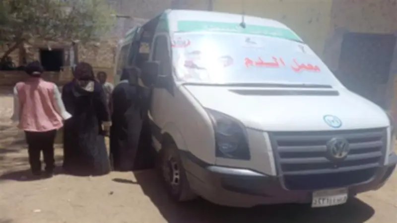 قافلة طبية مجانية من صحة المنيا بقرية طحا في سمالوط 3 و4 يونيو