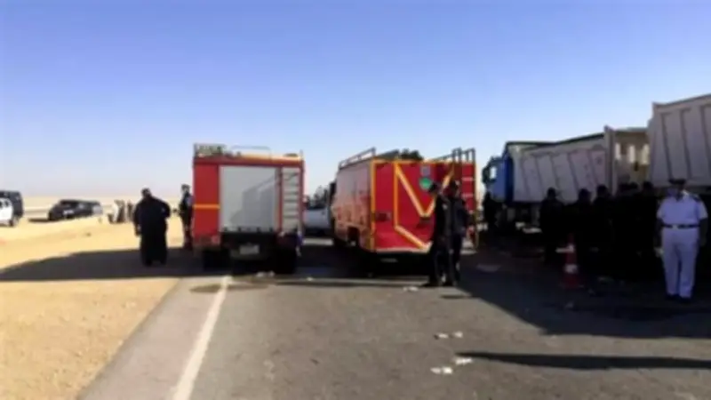 3 وفيات و4 مصابين في 5 حوادث متفرقة بالمنيا اليوم