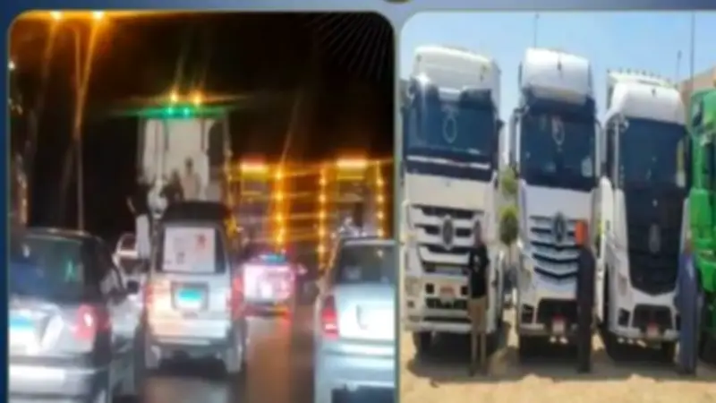 ضبط 4 سائقين استعرضوا بسيارات النقل على طريق القاهرة الإسكندرية الزراعي