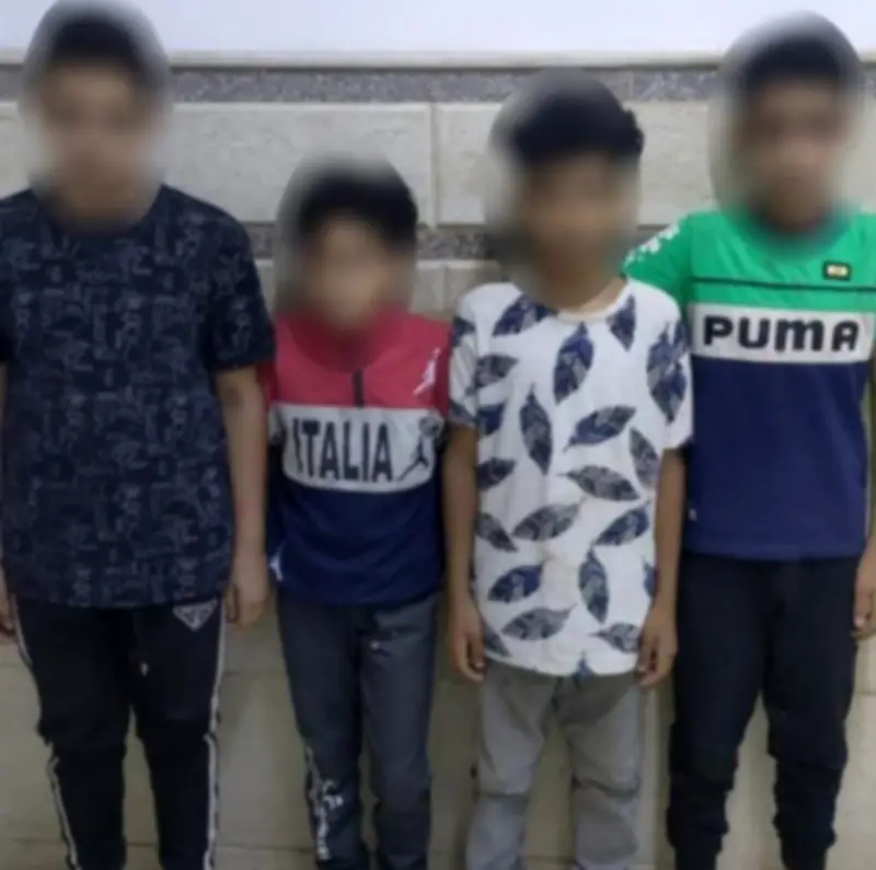 ضبط 4 أطفال ألقوا أكياس مياه على أحد القطارات في مصر