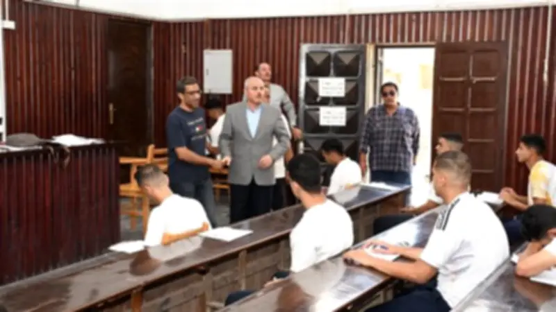 425 طالبًا يؤدون امتحانات المستوى الرابع بكلية علوم الرياضة في جامعة القناة