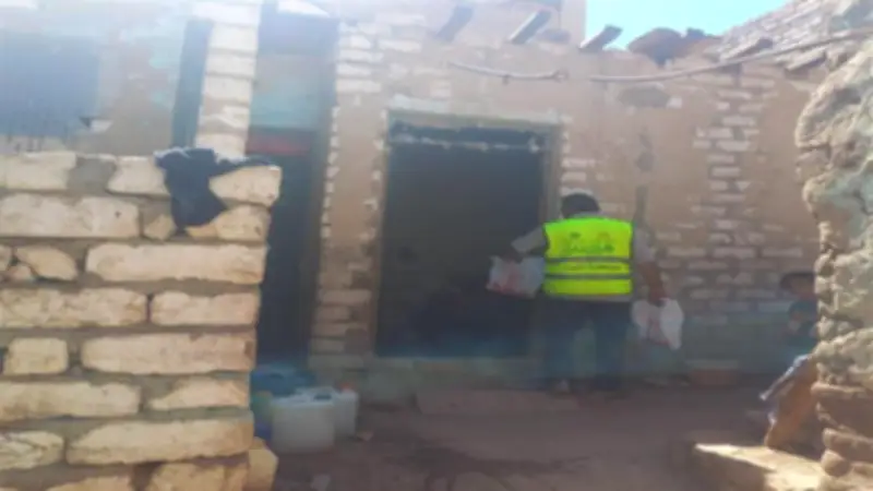 التضامن توزع لحوم الأضاحي على غير القادرين في 44 قرية بالمنيا