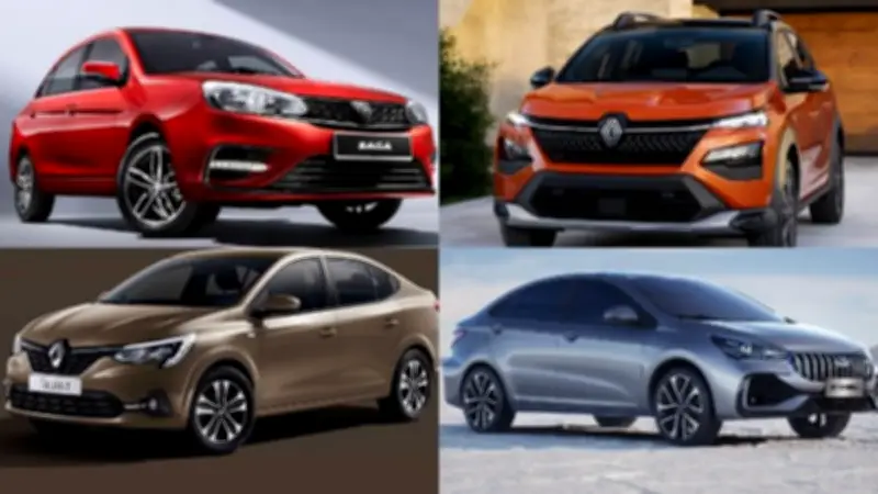 5 سيارات في السوق المصري بأسعار أقل من مليون جنيه لعام 2026
