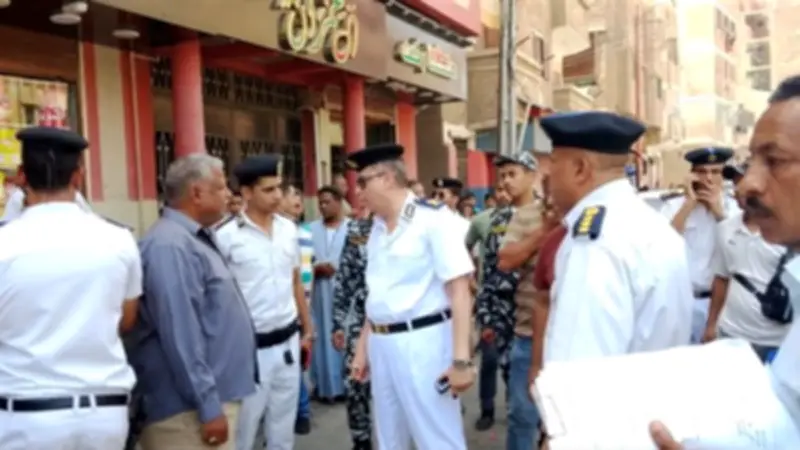 530 محضر إشغال وتعدٍ في حملة مكبرة بقنا وضبط لحوم فاسدة