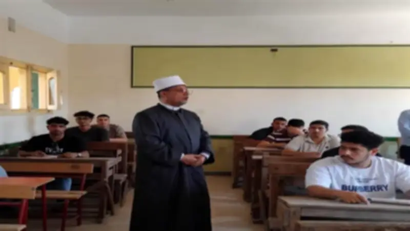 6840 طالباً يؤدون امتحانات الثانوية الأزهرية بالغربية في أول أيام الامتحانات