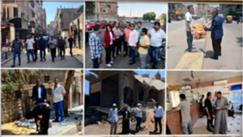 الجيزة تشن حملات موسعة لفرض الانضباط في 7 أحياء ومراكز