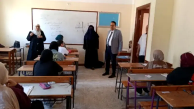 الغربية: انطلاق امتحانات الإعدادية لـ94 ألف طالب في 421 لجنة بانضباط كامل