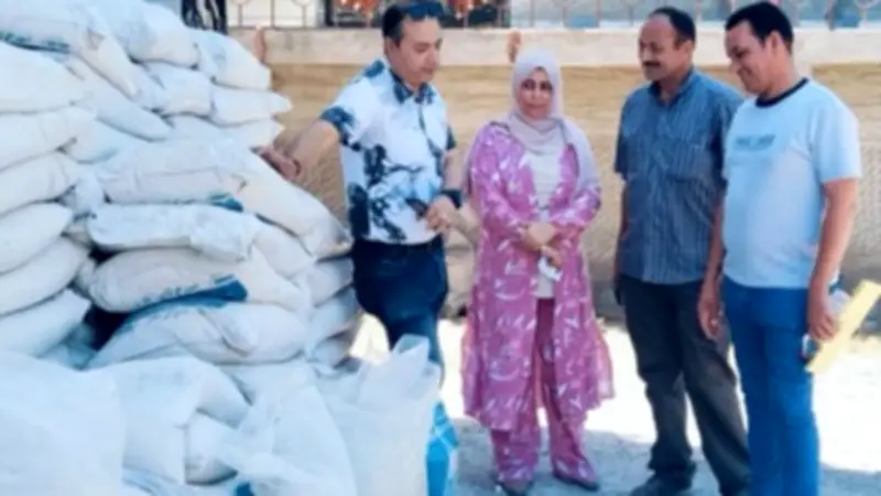 الزراعة تضبط 6 أطنان أسمدة مدعومة مهربة ومغشوشة في كفر الشيخ