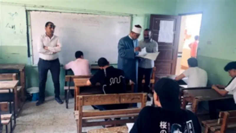 رئيس منطقة الدقهلية الأزهرية يتابع امتحانات الثانوية ويشدد على توفير الأجواء المناسبة للطلاب