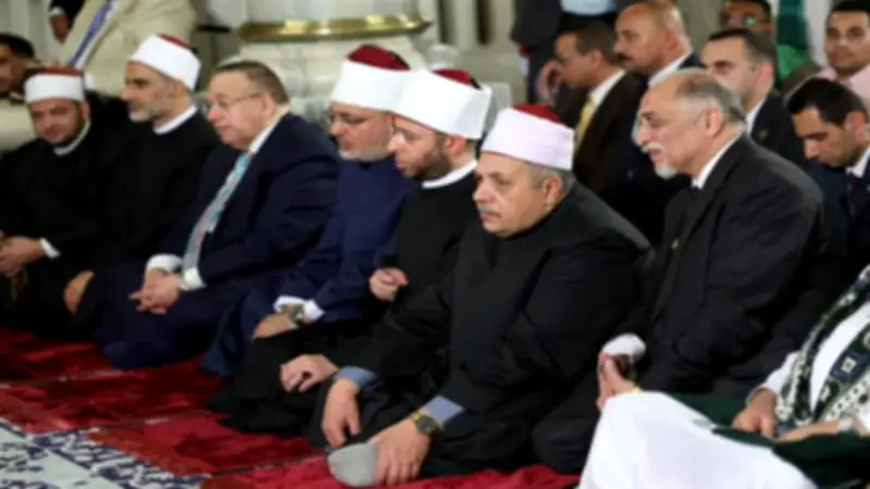 وكيل الأزهر يشارك في احتفالية الطرق الصوفية بالعام الهجري الجديد بمسجد الحسين