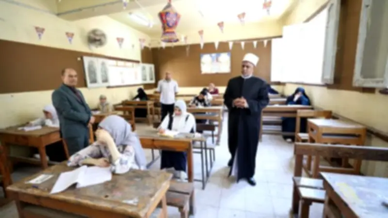 غرفة امتحانات الأزهر: امتحان الفقه للقسم العلمي دون شكاوى ويسير بانتظام