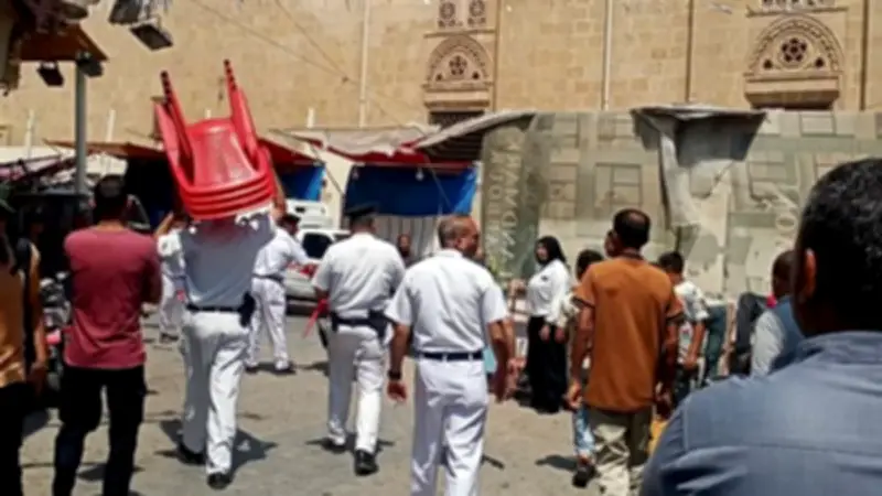 الغربية تشن حملة لرفع الإشغالات بمنطقة السيد البدوي بطنطا استجابة للأهالي