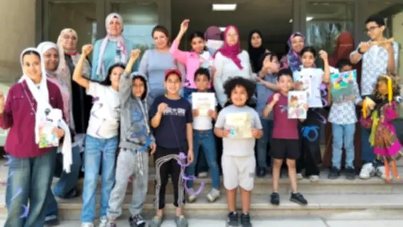 عرائس ماريونت وورش فنية للأطفال في حديقة الفنون