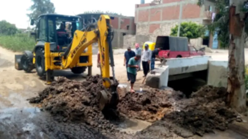 محافظ كفر الشيخ يوجه بإصلاح خط مياه بقرية الفقهاء القبلية