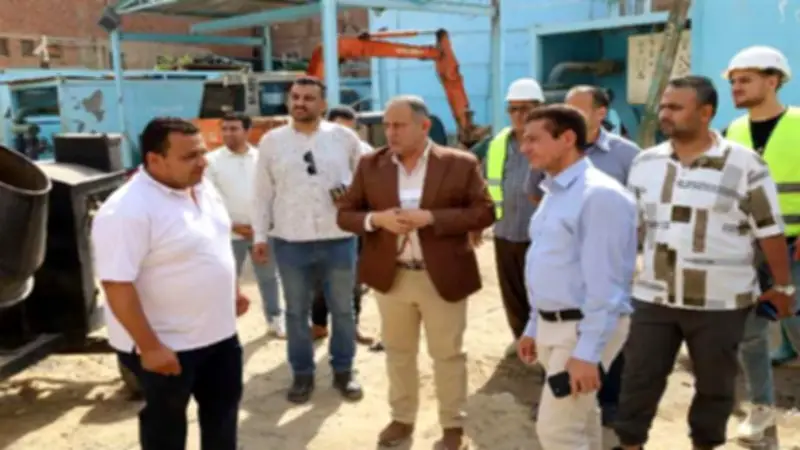 رئيس مياه الغربية يتفقد محطات المحلة ويوجه بتسريع الأعمال
