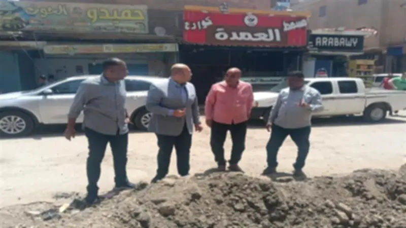 نائب محافظ الجيزة يوجه برفع كفاءة النظافة وتحسين الخدمات بالحوامدية