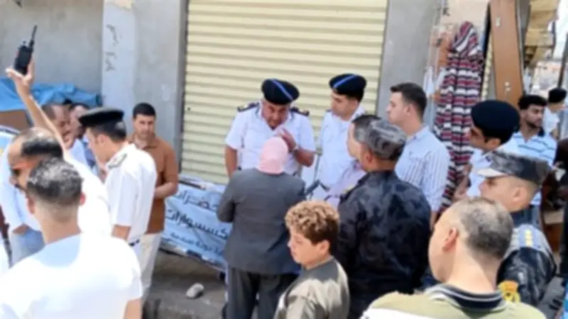 حملة مكبرة لرفع الإشغالات بدائرة العامرية بالإسكندرية