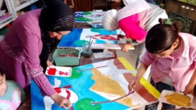 المتحف القبطي يحتفل برحلة العائلة المقدسة إلى مصر عبر ورشة رسم