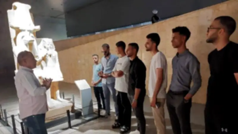 إقبال كبير على متحف الأقصر للفن المصري القديم وجولات تعريفية