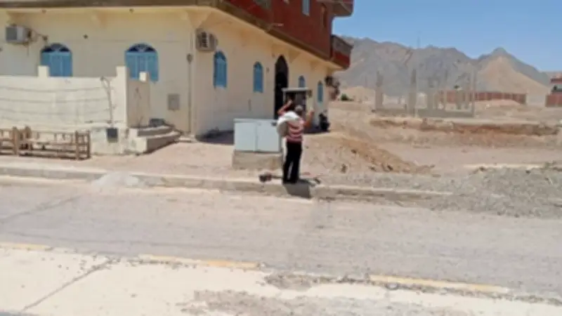 صيانة شاملة لإنارة سفاجا لرفع كفاءة الخدمات العامة