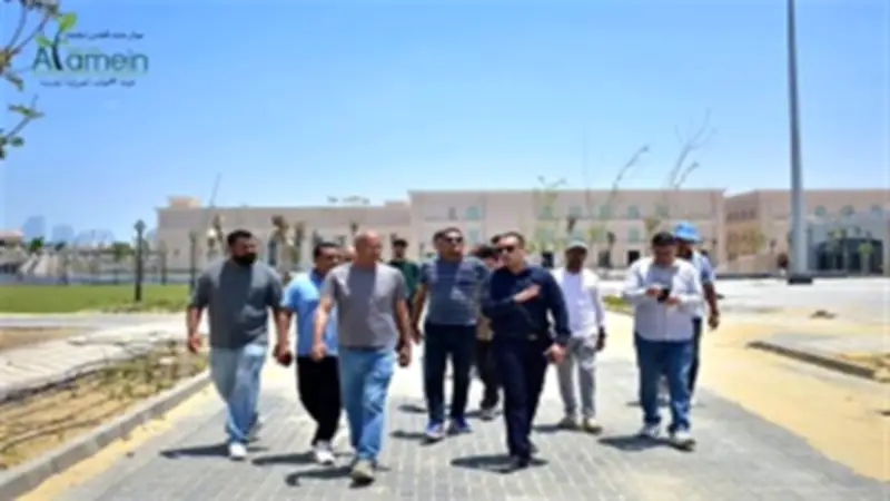 رئيس جهاز العلمين الجديدة يوجه بسرعة الانتهاء من مركز المؤتمرات