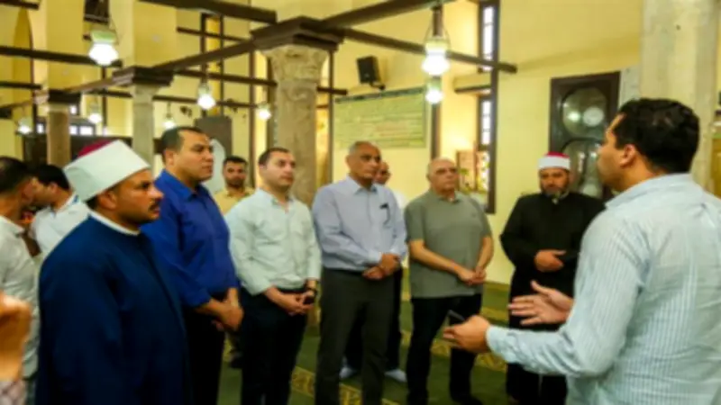 محافظ كفر الشيخ يتفقد مساجد فوه التاريخية لبحث تنشيط السياحة