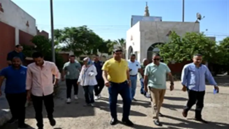 رئيس مياه الجيزة يتفقد محطات الصرف الصحي بكرداسة ومنشأة القناطر