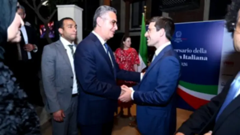 وزير التموين يتطلع لتعزيز التعاون مع إيطاليا في الأمن الغذائي