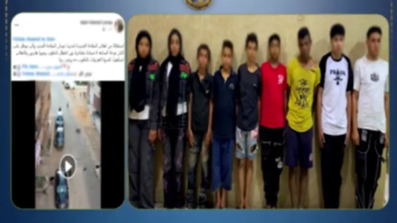 معاكسة فتاتين تؤدي لمشاجرة بالحجارة في السويس