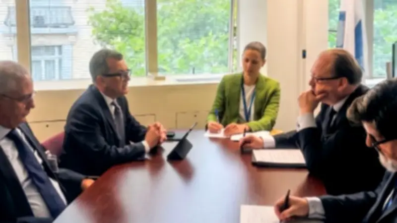 وزير التخطيط يبحث مع منظمة التعاون الاقتصادي والتنمية إطلاق المرحلة الثانية من البرنامج القطري