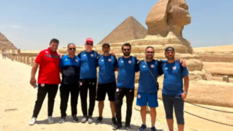 منتخب تونس للسيدات يشيد بحفاوة الاستقبال في مصر ويزور الأهرامات