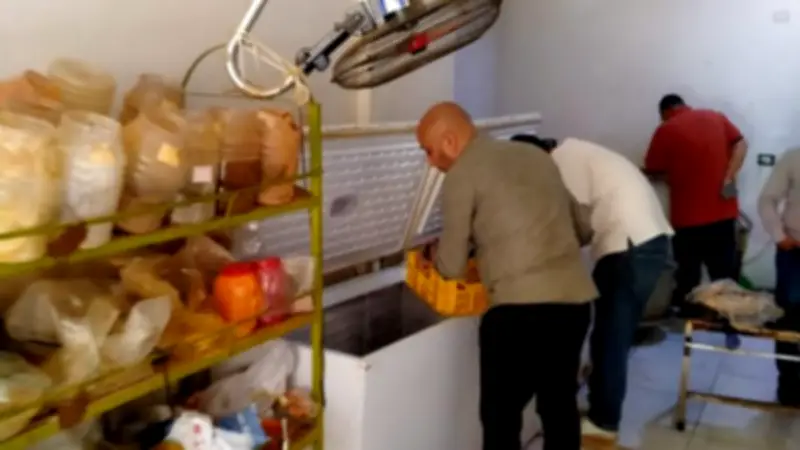 التحفظ على لحوم غير صالحة للاستهلاك في حملة تموينية ببني سويف